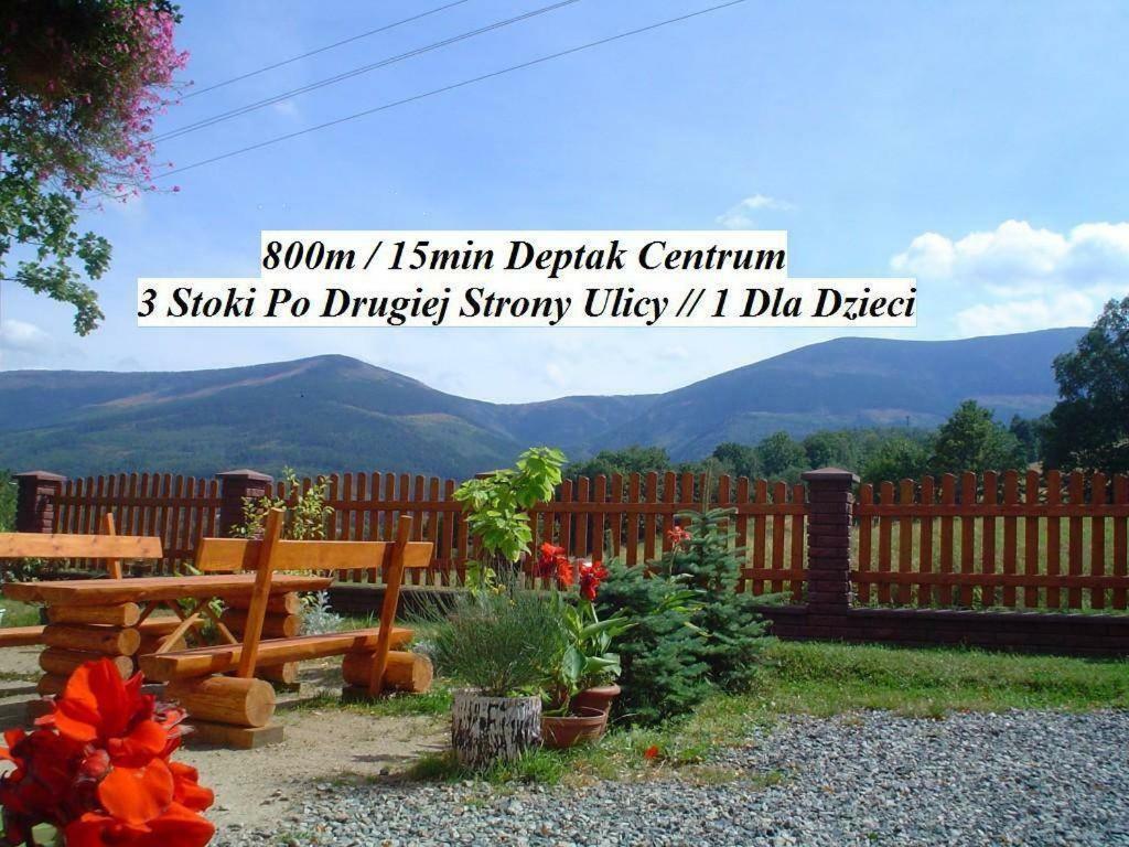 Gorski Widok Karpacz Apartamenty I Pokoje- Salon Kominkowy Exterior foto